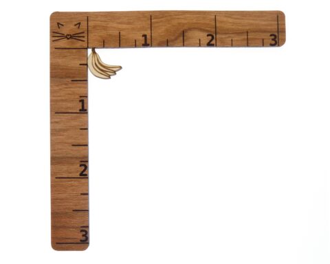 Bananas Wood Stud Earring Blanks