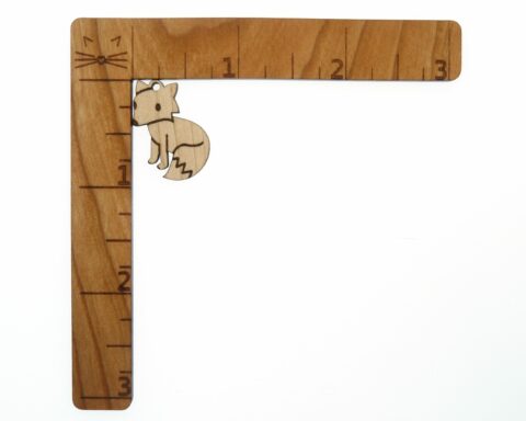 Foxes A01 Wood Jewelry Blanks