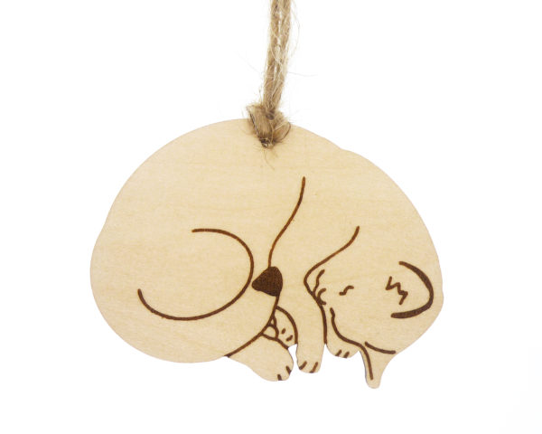 Sleeping Cat Ornament New Light 02