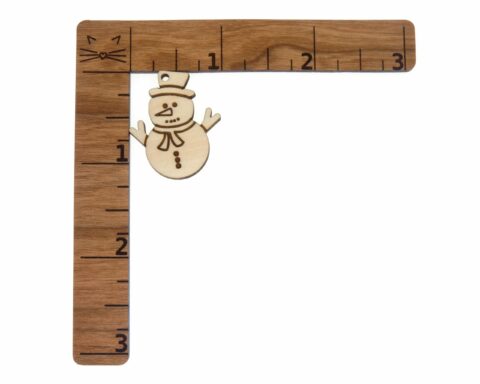 Snowman 01 Wood Jewelry Blanks