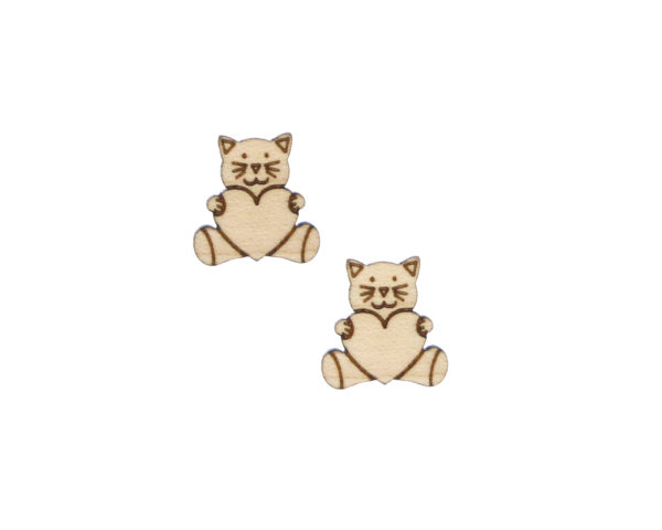 Teddy Cat Heart 0001