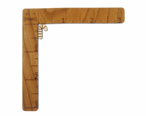 Candy Canes Wood Stud Earring Blanks