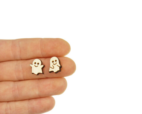 Ghost Mix Set A01 Wood Stud Earring Blanks