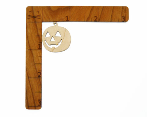 Jack O’ Lantern A02 Wood Jewelry Blanks