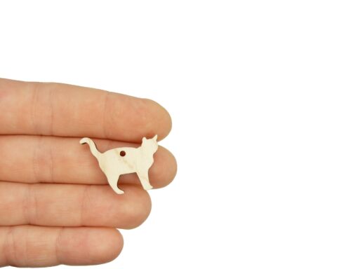 Cats Wood Jewelry Blanks