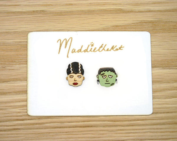 Monster with Bride on Card copy