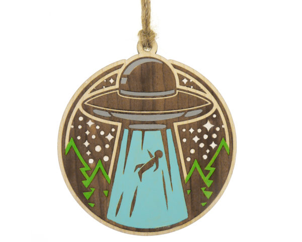 Alien Abduction Ornament 01