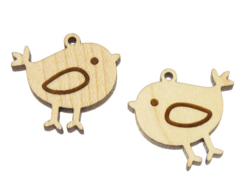 Birds 02 Wood Jewelry Blanks