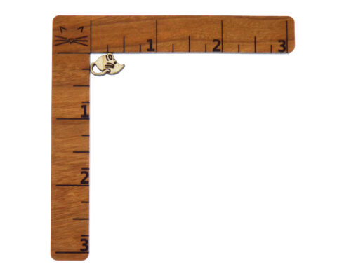 Mouse Wood Stud Earring Blanks