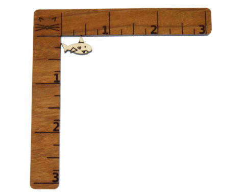 Shark 1 Wood Stud Earring Blanks