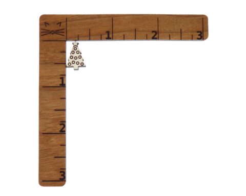 Christmas Tree (balls) Wood Stud Earring Blanks