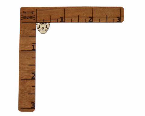 Tiger Face Wood Stud Earring Blanks