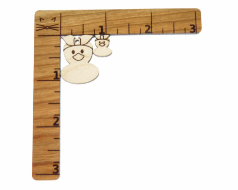 Rubber Ducks with Bow Wood Jewelry Blanks