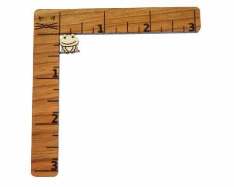 Frog 02 Wood Stud Earring Blanks