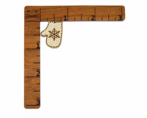 Mittens Wood Jewelry Blanks