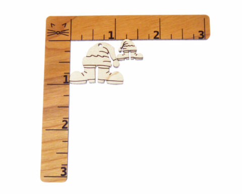 Santa Boots and Hat Wood Jewelry Blanks