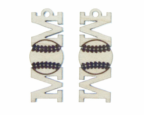 Baseball Mom Wood Jewelry Blanks