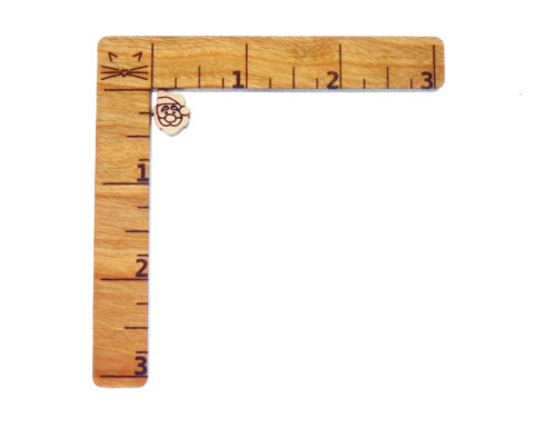 Santa 2 Wood Stud Earring Blanks