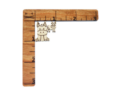 Donkey Wood Stud Earring Blanks